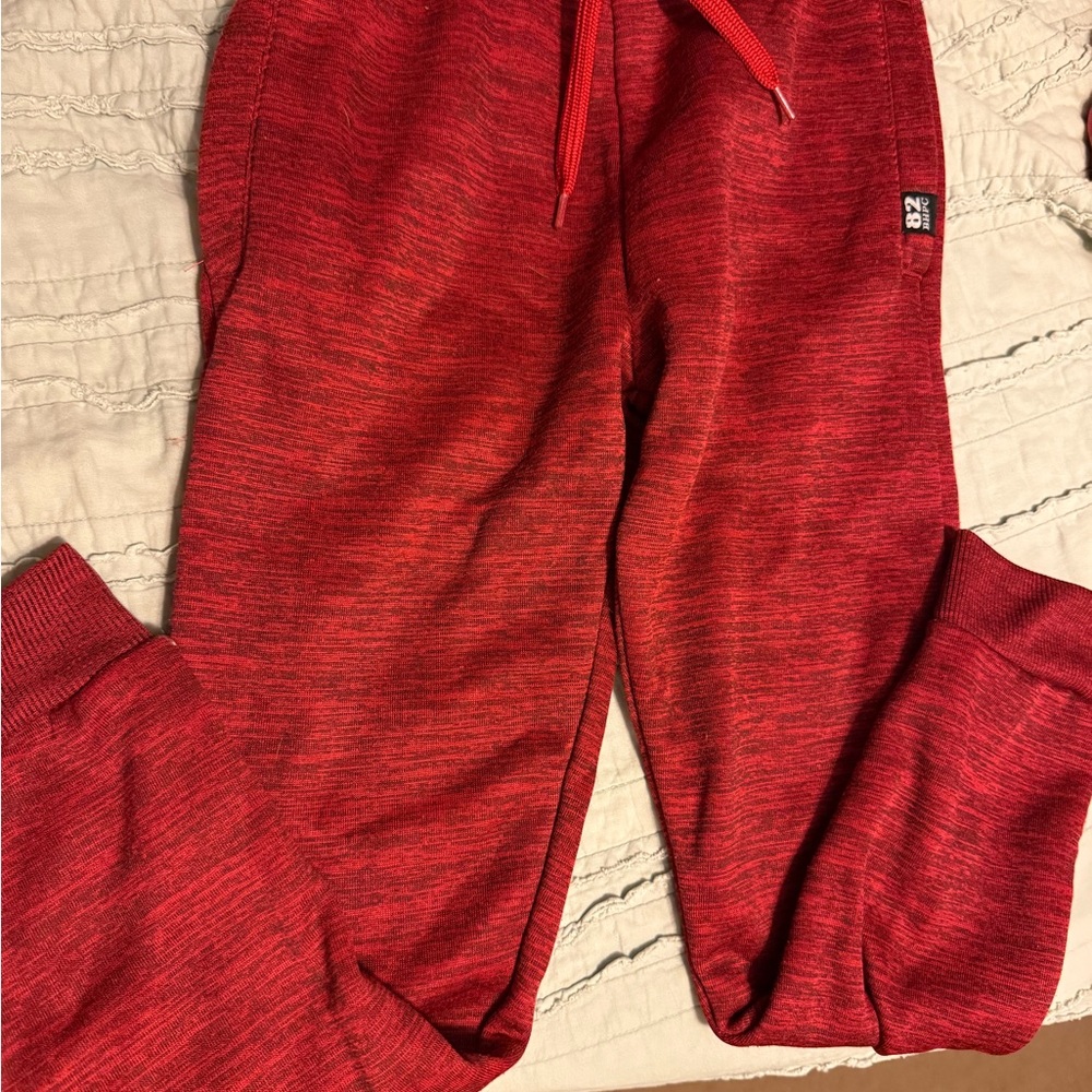 Beverly Hills Polo Club Red Jogger Pants